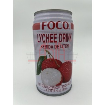 FOCO LYCHEE DRINK 350ML  x 24